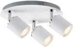 PAULMANN LED Deckenleuchte, wei&szlig;, 3, &Oslash; 25cm H: 9,4cm, 1 Stk., Leuchten, GU10,