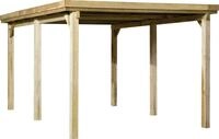 weka Einzelcarport "617 Gr.1" Massivholz 270 cm braun