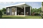 weka Gartenhaus "Designhaus 213B Gr.1"