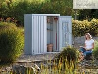 Biohort Garten-Ger&auml;teschrank "Gr. 150, verschiedene Farben" aus Metall mit hohem