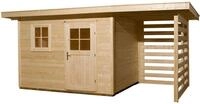 weka Gartenhaus "170 A Gr.3, 28 mm, natur Holzlagerplatz 150 cm"