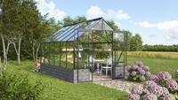 Vitavia Gew&auml;chshaus "Cassandra 9900" Alu-Profile, Trockenmauersteine, 3 mm