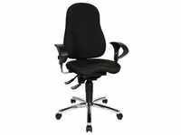 Bürostuhl TOPSTAR "Sitness 10" Stühle schwarz Drehstühle