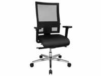 Bürostuhl TOPSTAR "Sitness 60" Stühle schwarz (schwarz, schwarz) Drehstühle