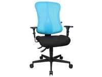 Bürostuhl TOPSTAR "Sitness 90" Stühle schwarz (schwarz, blau) Drehstühle