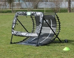 Rebounder EXIT "Kickback Multi-Station", schwarz, Ballw&auml;nde, Kinder, B/H/T: 142cm x