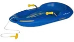 Schlitten ROLLY TOYS "rollySnow Max, blau", blau, Schlitten, KinderB:49cm H:19cm,