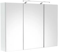 Schildmeyer Spiegelschrank "Dorina, mit h&ouml;henverstellbaren Glasb&ouml;den made in