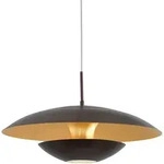 EGLO H&auml;ngeleuchte "NUVANO Pendellampe, Stahl, IP20, E27, Esstischlampe, Retro,