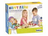Spiel BELEDUC "Happy Farm" Spiele bunt Kinder Brettspiele