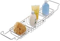 WENKO Badewannenablage "Teleskop-Br&uuml;cke" ausziehbar von 58 bis 92 cm