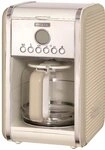 Ariete Filterkaffeemaschine "Vintage 1342, cremefarben" 1,5 l Kaffeekanne