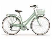 Trekkingrad MBM "New Boulevard" Fahrräder Gr. 46 cm, 28 Zoll (71,12 cm), grün