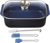 GSW Br&auml;ter "Ceramica kobatblau" 1 Stk. tlg. Aluminiumguss