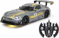 RC-Auto JAMARA "Mercedes AMG GT3 transformable", grau, Fernlenkfahrzeuge,