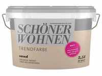 SCHÖNER WOHNEN-FARBE Wand- und Deckenfarbe "TRENDFARBE, matt" Farben 2,5 Liter,