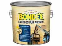 BONDEX Holzschutzlasur "FARBLOS FÜR AUSSEN" Farben Gr. 2,5 l, farblos...