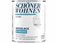 SCHÖNER WOHNEN FARBE Weißlack "Home Weißlack", 750 ml, weiß, glänzend, ideal