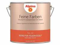 Alpina Wand- und Deckenfarbe "Feine Farben No. 22 Befreiter Feuervogel"