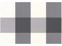LIVING WALLS Vliestapete "Black & White" Tapeten Textil Tapete Modern Gr. B/L: 0,53 m