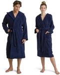 M&ouml;ve Unisex-Bademantel "Superwuschel Kapuze, ideal f&uuml;r Sauna & Spa,