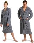 Unisex-Bademantel M&Ouml;VE "Superwuschel Kapuze, ideal f&uuml;r Sauna & Spa,