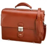 Aktentasche ALASSIO "Mocca", Herren, Gr. B/H/T: 38cm x 30cm x 16cm, braun, Leder, Aktentasche ALASSIO "Mocca", Herren, Gr. B/H/T: 38cm x 30cm x 16cm, braun, Leder,