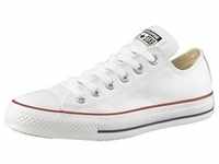 Sneaker CONVERSE "Chuck Taylor All Star Basic Leather Ox" Gr. 36,5, weiß...