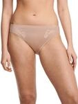 Chantelle Slip "HEDONA" blickdichtes Gewebe, Guipure Spitze