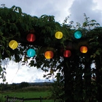 LED-Lichterkette "Festival", bunt, Dioden 10 Stk. Flammen 10 Stk., Kabell&auml;nge 2m x