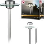 Paulmann LED Gartenleuchte "Solarspie&szlig; Ufo IP44 LED 1x0,2W Edelstahl/Klar