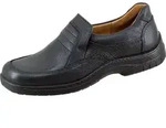 Sneaker JOMOS "Slipper", Herren, Gr. 40, schwarz, Obermaterial: 50% Rindsleder