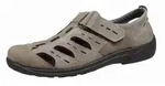 Sandale ROHDE "Rohde Sandalen Nubuk/Velours", Herren, Gr. 41, beige (hellbeige),