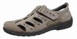 Sandale ROHDE "Rohde Sandalen Nubuk/Velours", Herren, Gr. 41, beige (hellbeige),