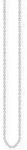 Collierkettchen THOMAS SABO "Ankerkettengliederung, 1,0 mm breit" Gr. 42, silber