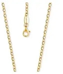 Collierkettchen ENGELSRUFER "Ankerkettengliederung, 2,85 mm breit" Gr. 70, gold