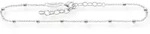 Fu&szlig;kette THOMAS SABO "Dots" Gr. 27, silber (silberfarben), Fu&szlig;ketten, Damen, 27,
