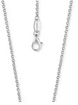 Collierkettchen ENGELSRUFER "Erbskettengliederung, 2,1 mm breit" Gr. 70, silber