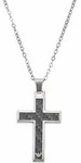 Kette mit Anh&auml;nger EMPORIO ARMANI "Schmuck Geschenk Edelstahl Halskette Kreuz",
