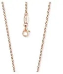 Collierkettchen ENGELSRUFER "Erbskettengliederung, 2,1 mm breit" Gr. 50, rosa