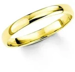 Goldring AMOR "9831883" Gr. 52, gelb (gelbgold, 333), Fingerringe, Damen, 52,