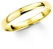 Goldring AMOR "9831883" Gr. 54, gelb (gelbgold, 333), Fingerringe, Damen, 54,