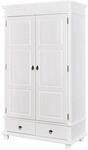 Inter Link Kleiderschrank "Danz, Bauernschrank Kiefer Massivholz, FSC, Landhausstil"