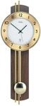 Funk-Pendelwanduhr AMS "F5266/1", braun (nussbaumfarben), Wanduhren, B/H/L: 10cm x