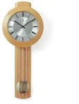 Funk-Pendelwanduhr AMS "F5132/18", braun (buchefarben), Wanduhren, B/H/L: 60cm x