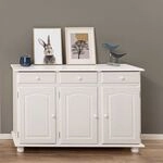 Inter Link Sideboard "Alpine Living Kiefer Massivholz, Kommode mit 3 T&uuml;ren 3