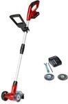 Einhell Akku-Fugenb&uuml;rste "GC-CC 18 Li Kit" inkl. Akku 18V/2,0 Ah, Ladeger&auml;t, Stahl-