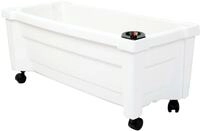 KHW Pflanzk&uuml;bel Pflanzkasten auf Rollen mit Bew&auml;sserungssystem, BxTxH: 79x35x33 cm