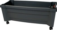 KHW Spalier Pflanzkasten auf Rollen mit Bew&auml;sserungssystem, BxTxH: 79x35x134 cm