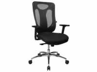 Bürostuhl TOPSTAR "Sitness Net Pro 100" Stühle schwarz (schwarz, schwarz)